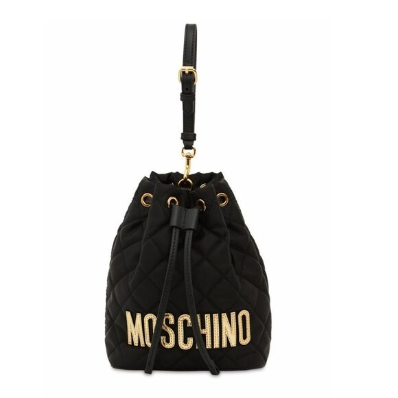 Moschino Handbags - Authentic Moschino Black Nylon Crossbody Bag